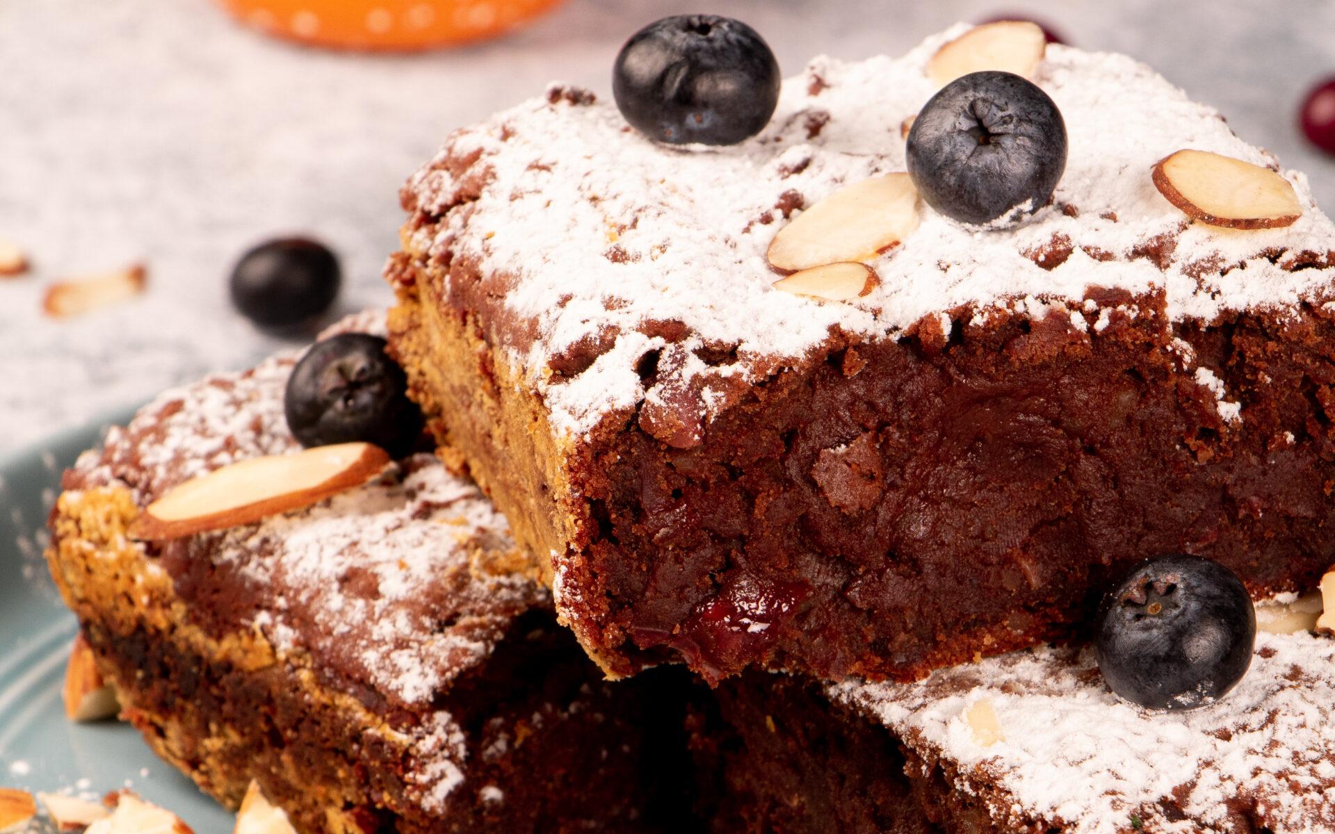 Brownies de fríjol