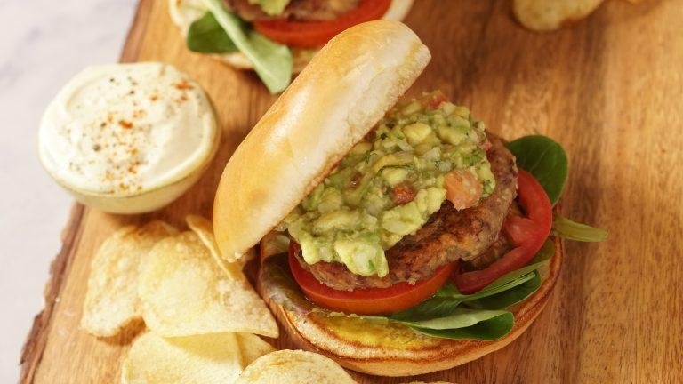 Hamburguesa de fríjol